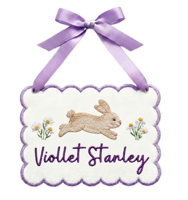 EMBROIDERED CARD