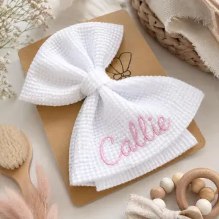 EMBROIDERY - BOW HEADBAND